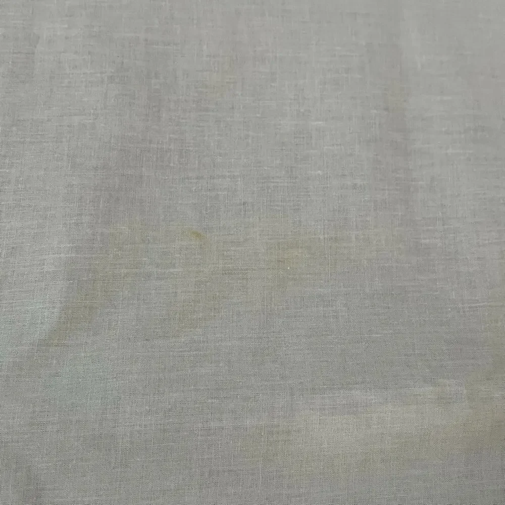 2 Pottery Barn Gray Blackout Lining Curtain Panels 50x84 Linen Blend